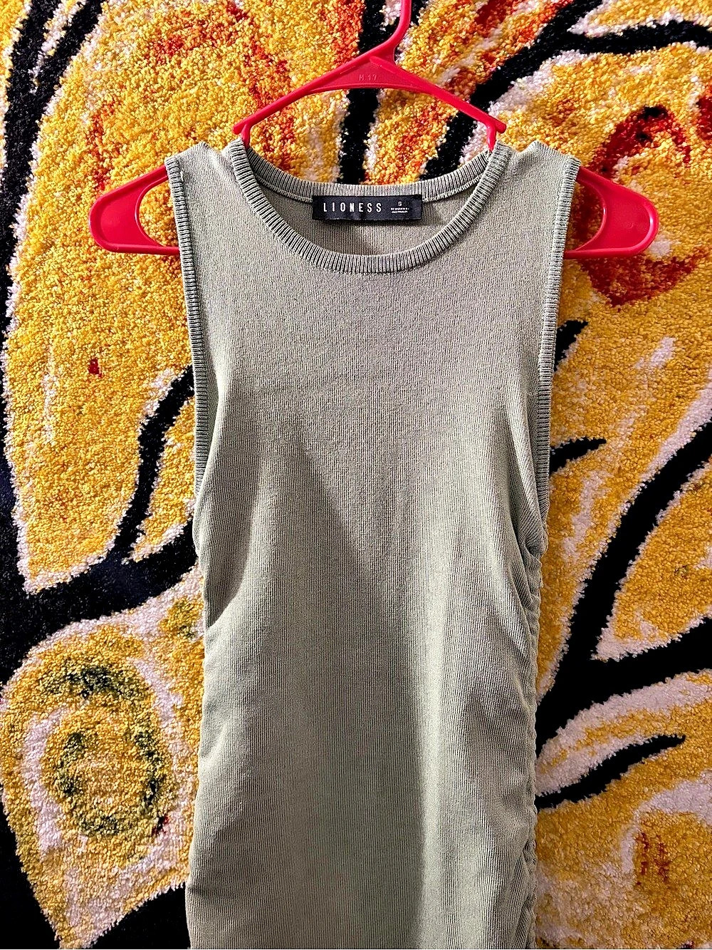 Lioness Military Minds Mini Dress Green Size Small